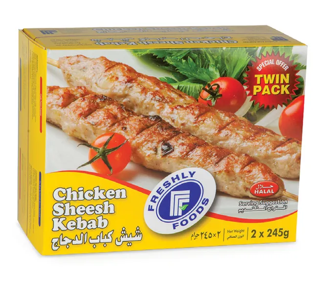 Freshly Foods Chicken Sheesh Kebab Value Pack 2 245 G