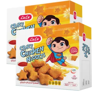 Lulu Crazy Chicken Nuggets 2 450 G