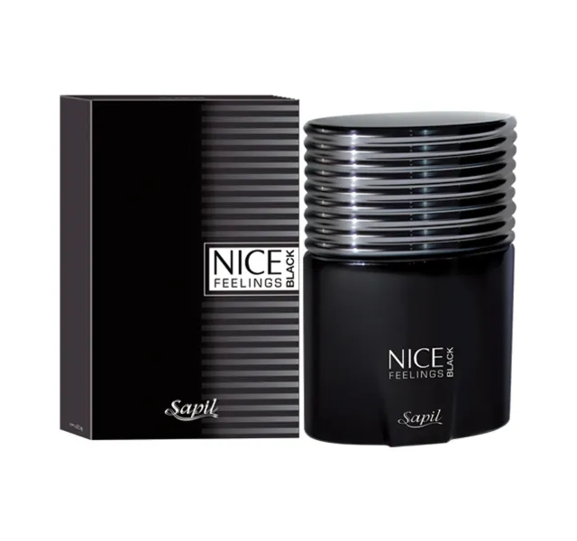 Sapil Nice Feelings Black Edt For Men 75 Ml