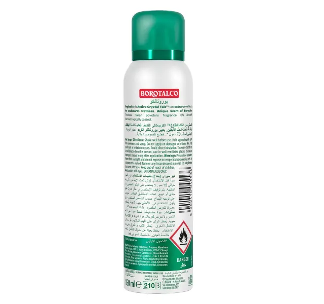 Borotalco 48h Extradry Original Deo Spray For Women 150 Ml