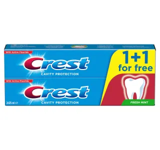 Crest Cavity Protection Fresh Mint Toothpaste 2 125 Ml