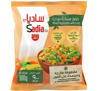 Sadia Mixed Vegetables With Corn 900 g