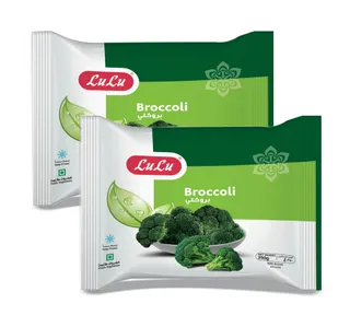 Lulu Frozen Broccoli Value Pack 2 250 G