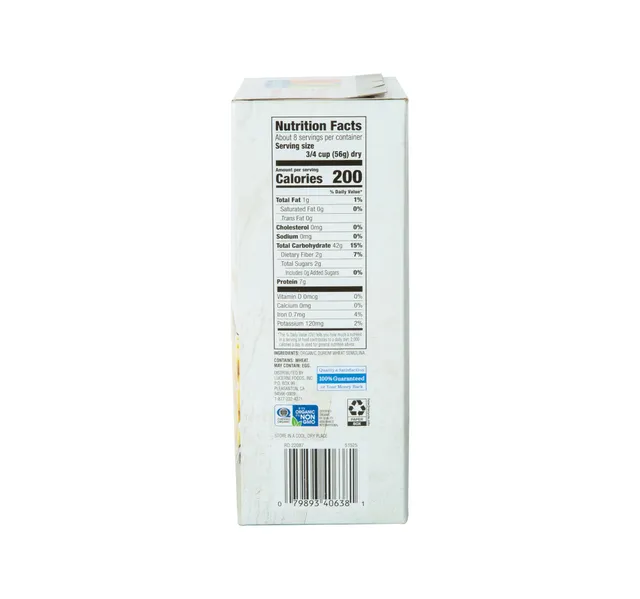 Organics Penne Rigate Organic Macaroni Pasta 454 g