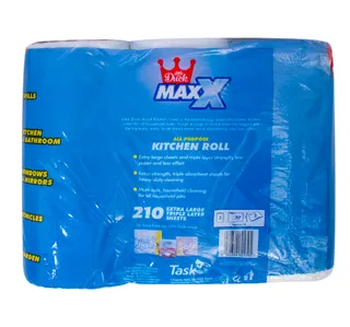 Little Duck Maxx All Purpose Kitchen Roll 3ply 3 70pcs