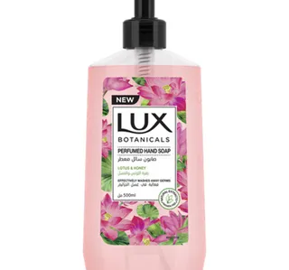 Lux Botanicals Perfumed Hand Wash Glowing Skin with Lotus & Honey Scent 500 ml