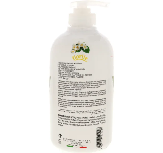 Parisienne Fiorile Liquid Soap Jasmine 500 ml