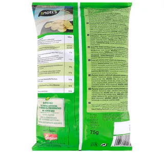 Snatt's Sour Cream & Chives Natu Chips 75 g