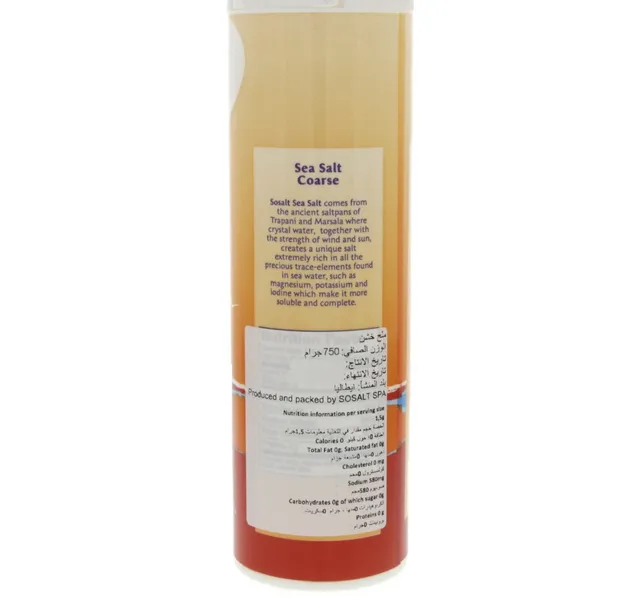 Sosalt Coarse Sea Salt 750 g