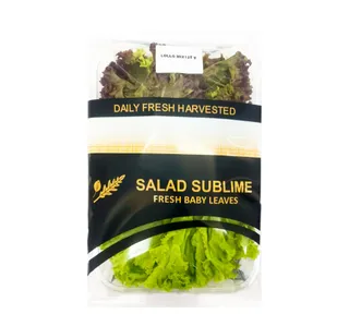 Lettuce Lollo Mix Leaves Flow Pack