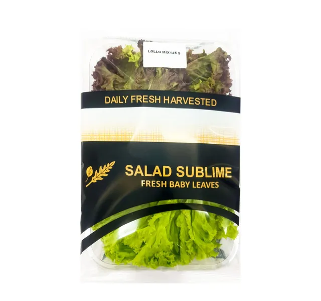 Lettuce Lollo Mix Leaves Flow Pack