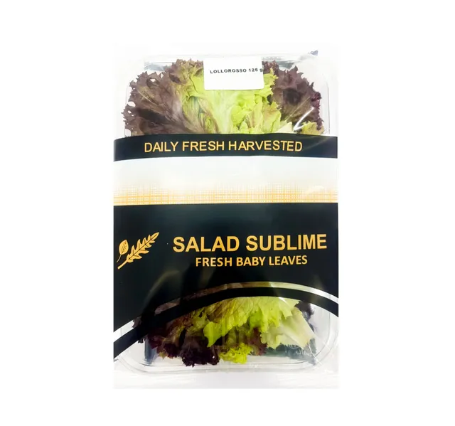 Lettuce Lollo Rosso Flow Pack 125 G