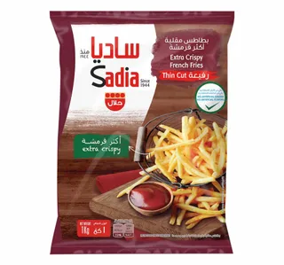 Sadia Extra Crispy French Fries Thin Cut 1 Kg