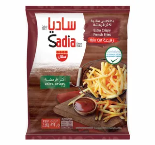 ساديا بطاطس مقلية مقرمشة اكسترا 2.5 كجم
