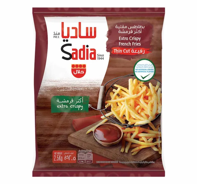 Sadia French Fries Extra Crispy 25 Kg