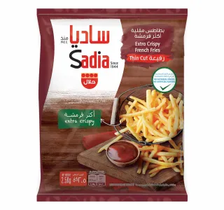 Sadia French Fries Extra Crispy 25 Kg
