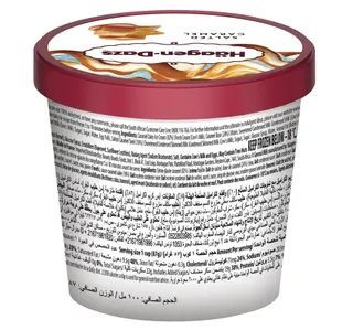 هاجن داز آيس كريم كراميل مملح 100 مل
