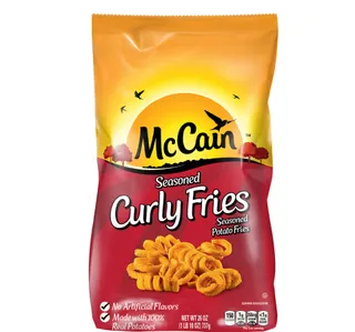 Mccain Seasoned Curly Fries 737 G