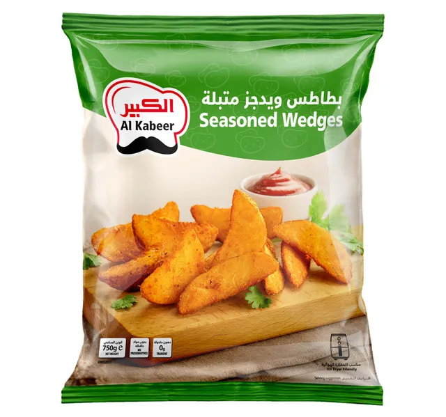 الكبير بطاطس ويدجز متبلة 750 جم