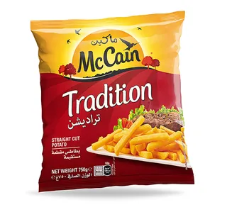 Mccain Tradition Straight Cut Potato 750 G