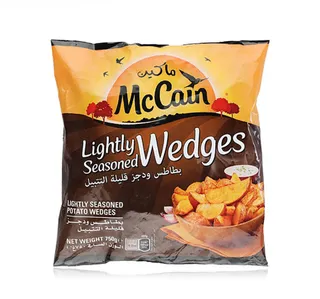 Mccain Lightly Seasoned Potato Wedges 750 G
