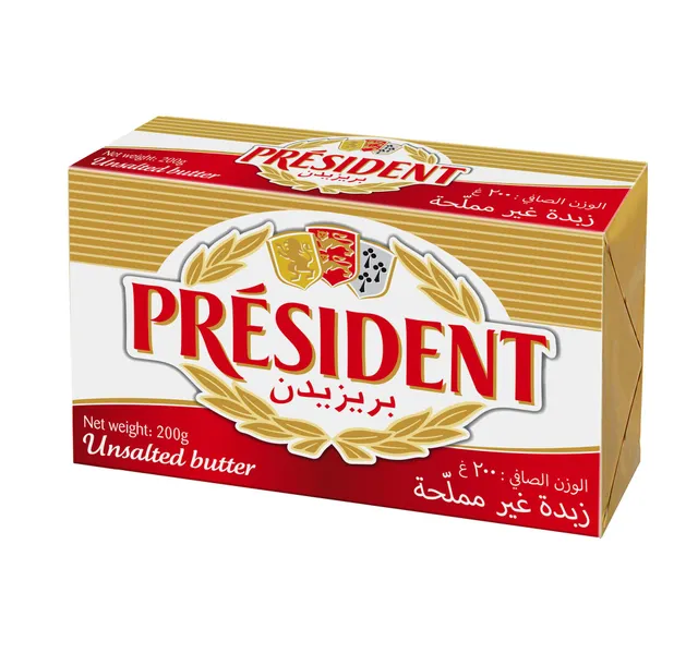 President Unsalted Butter 200 G