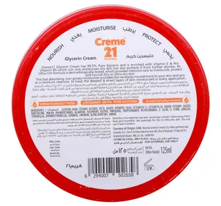 Creme 21 Glycerin Cream 125 Ml