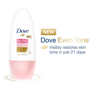 Dove Even Tone Rejuvenating Blossom Antiperspirant Deodorant Roll On