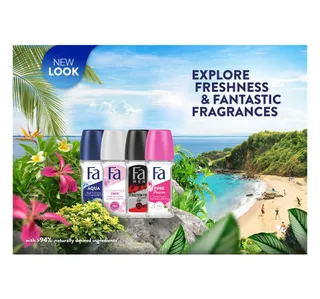 Fa Sport Roll On Deodorant For Men Value Pack 2 x 50 ml