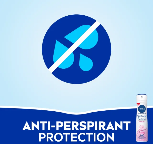 Nivea Antiperspirant Spray For Women Natural Radiance Value Pack 2 150 Ml