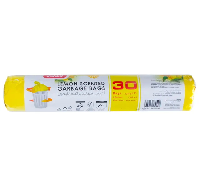 Lulu Lemon Scented Garbage Bags Size 46cm 52cm 30pcs