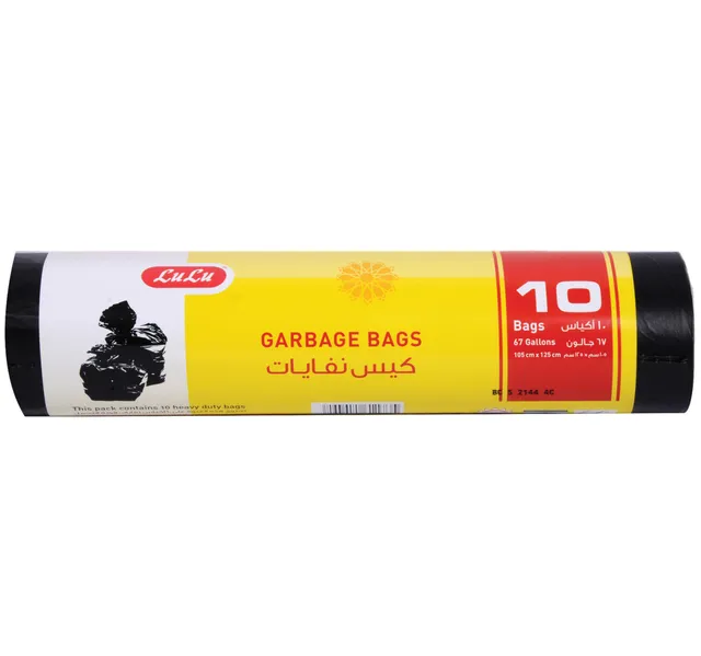 Lulu Garbage Bags 67 Gallon Size 105x125cm 10pcs