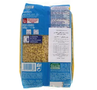 De Cecco Coquillettes No 168 500 G
