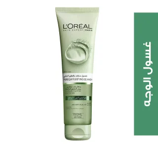 Loreal Paris Skin Care Pure Clay Cleanser Green Purifies Mattifies 150 Ml