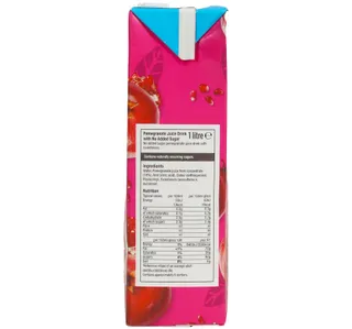 Morrisons No Added Sugar Pomegranate Juice Drink 1 Litre