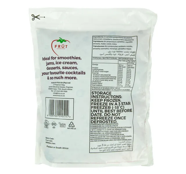 Frut Mixed Berries 500 G