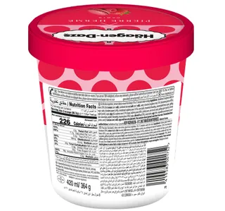 Haagendazs Macaron Strawberry Raspberry Ice Cream 420 Ml