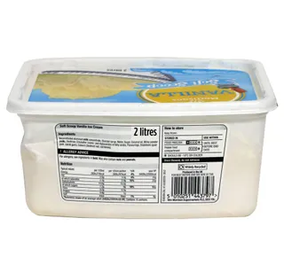 Morrisons Vanilla Soft Scoop 2 Litres