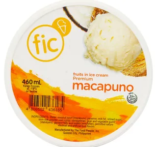 Fic Premium Macapuno Ice Cream 460 ml