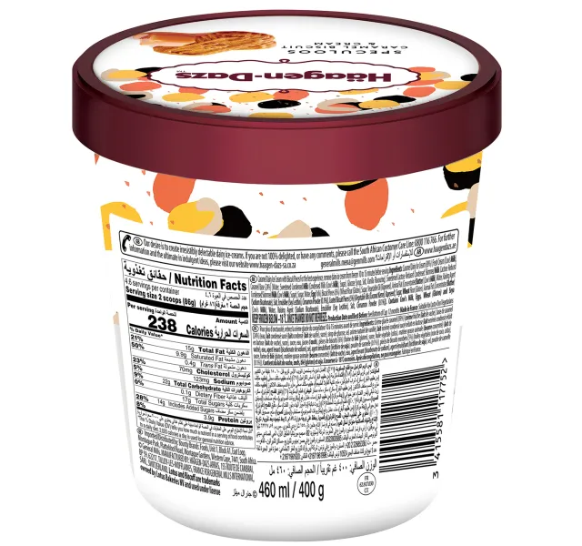 Haagendazs Caramel Biscuit Cream Ice Cream 460 Ml