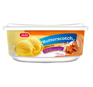 Lulu Butterscotch Ice Cream 1 Litre