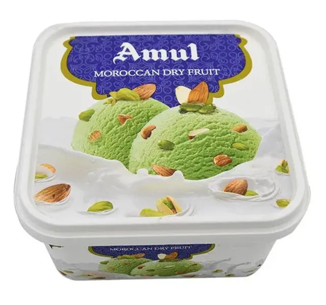 Amul Moroccan Dry Fruit Ice Cream 540 g