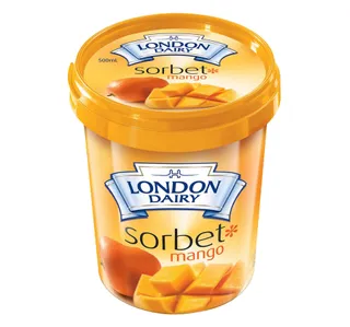 London Dairy Mango Sorbet 500 Ml