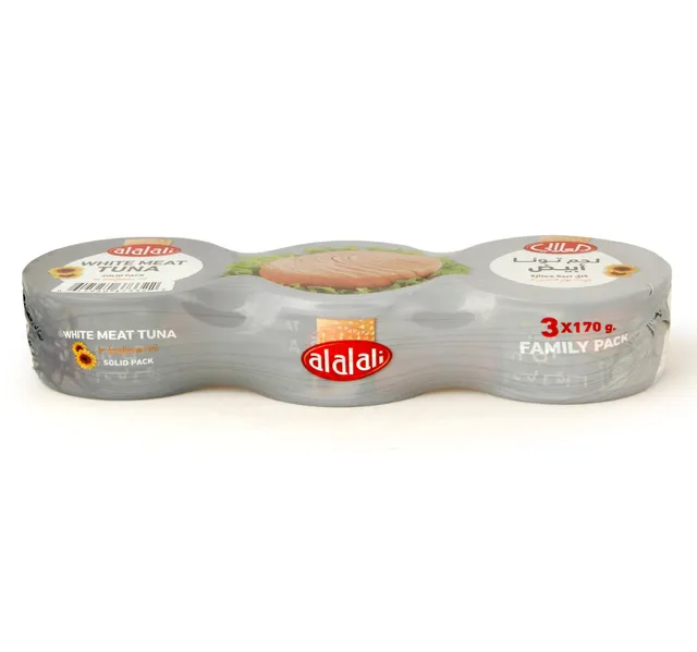 Al Alali White Meat Tuna In Sunflower Oil 3 170 G
