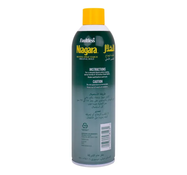 Niagara Ironing Spray Starch Original 585 Ml