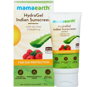 Mamaearth Hydra Gel Indian Sunscreen 50 g