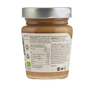 Whole Earth Smooth Organic Peanut Butter 227 g