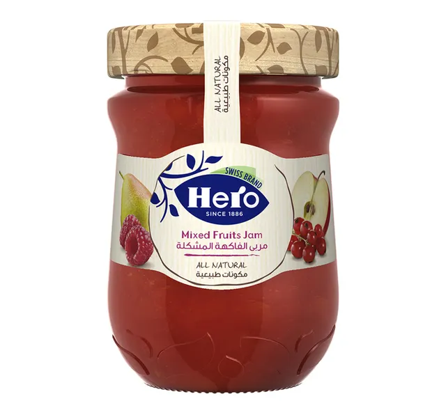 Hero Mixed Fruits Jam 340 G