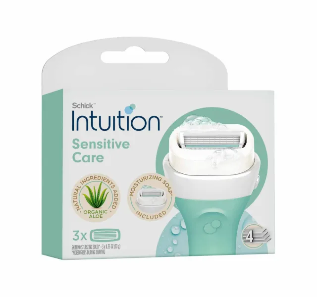 Schick Intuition Plus Sensitive Refill 3 Pcs