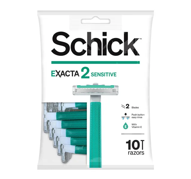 Schick Exacta 2 Sensitive Razor 10 Pcs